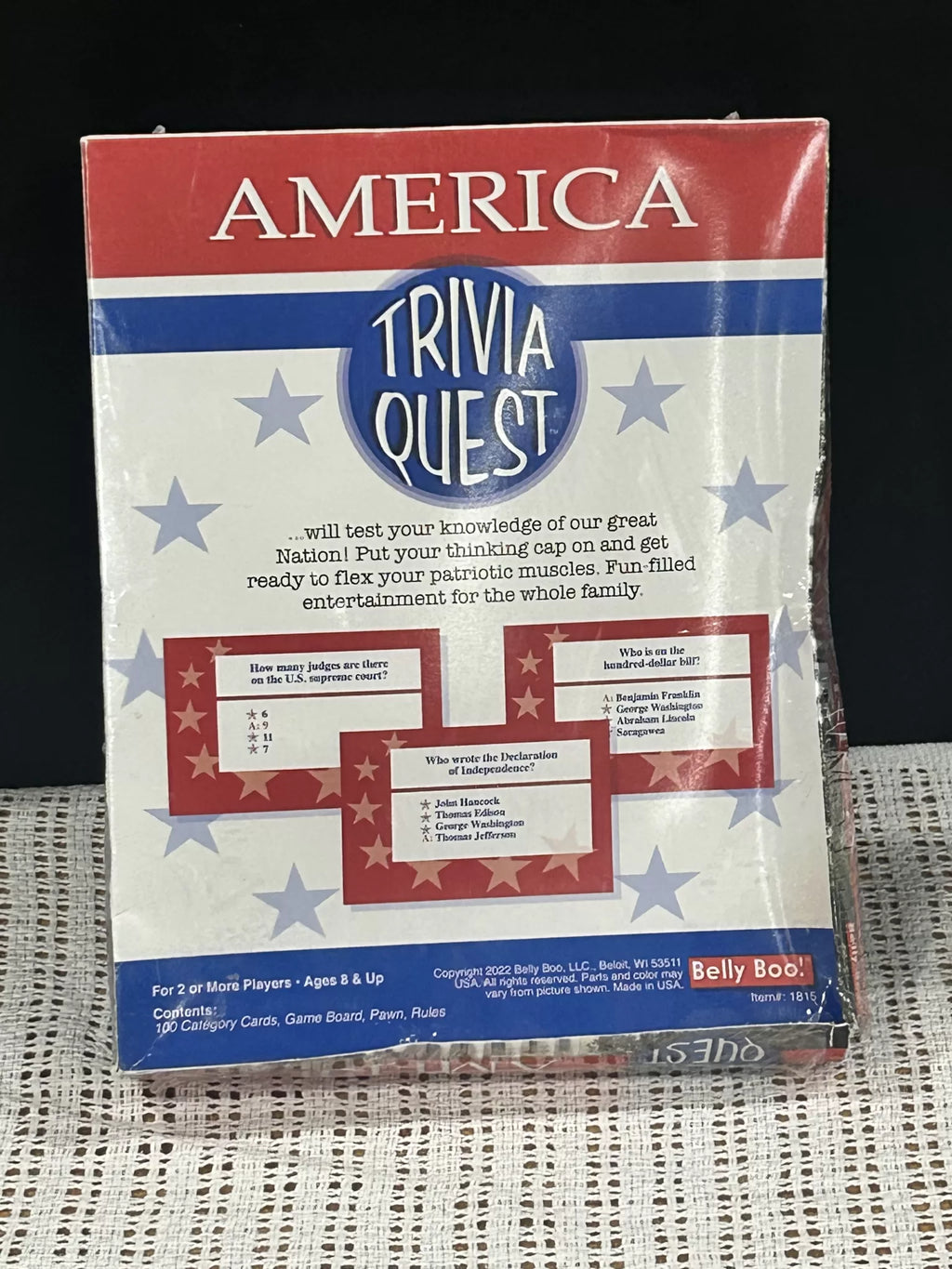 Belly Boo! Trivia Quest: America Trivia Game